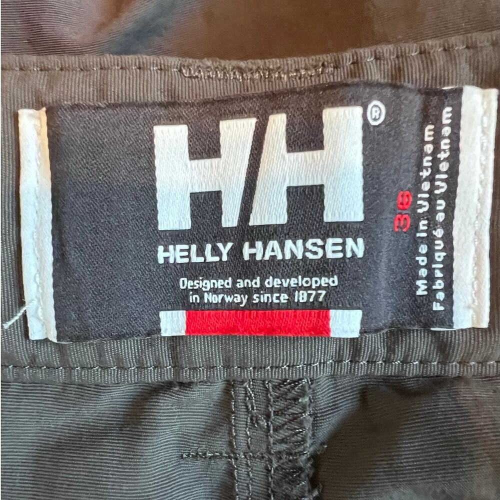 HH Cargo Shorts 11" in Charcoal Gray Quick Dry Hiking Trekking Men's Size 36W - Picture 10 of 15